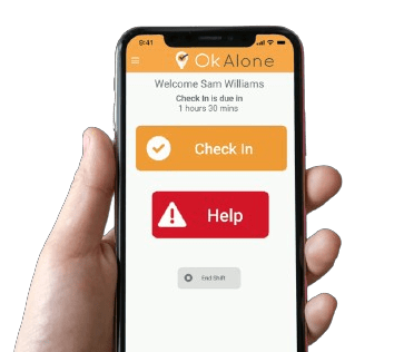 lone worker app for smart phones