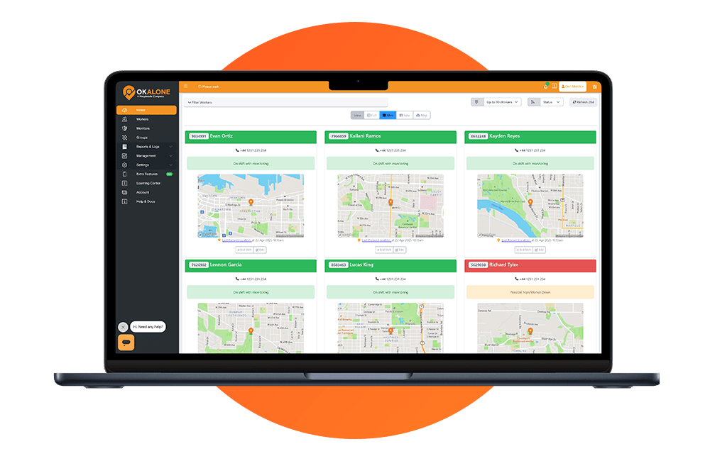Cloud-Based Dashboard