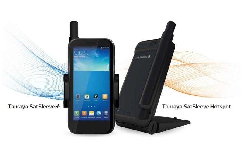 The Thuraya X-5 Touch works with Ok Alone to keep your lone workers connected