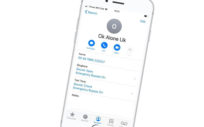Get Lone Worker Alerts when your iPhone is on Silent