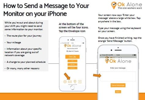 How to Send a Message to Your Monitor on your iPhone