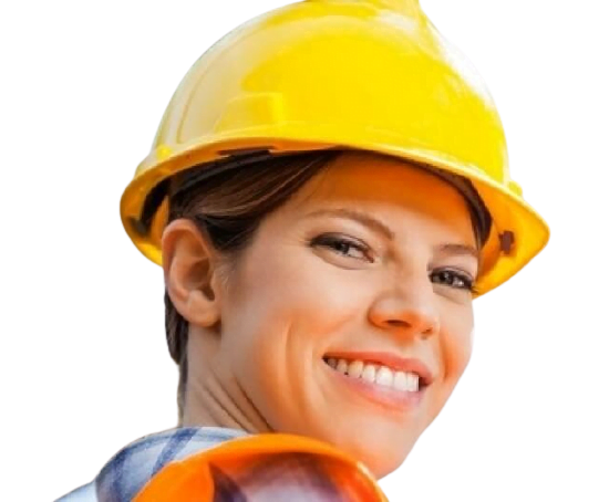 women smiling as she has a lone worker safety solution