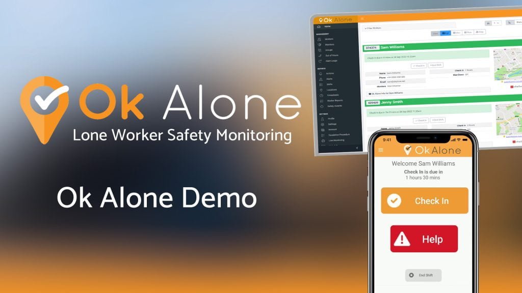 lone worker app demo video