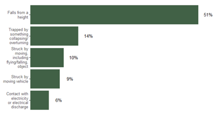 Percentage-of-Fatality-Causes-in-the-Construction-Industry-UK-2022.