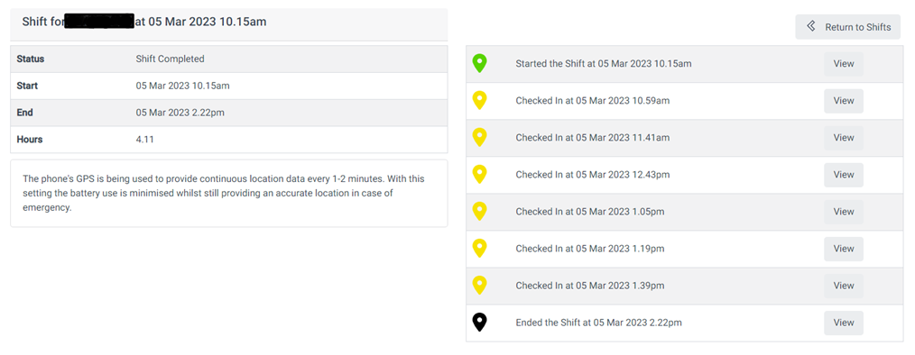 Ok Alone dashboard view of Dan's remote worker journey in Morocco.