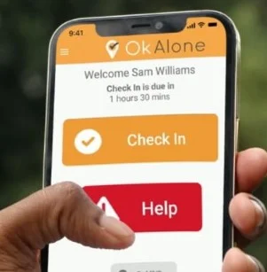 lone worker app with-panic button