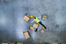 Man down warehouse