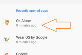 Select Ok Alone in the App Settings
