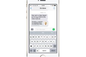 Sms link added to lone worker alerts for monitors