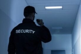 worker monitoring security guard