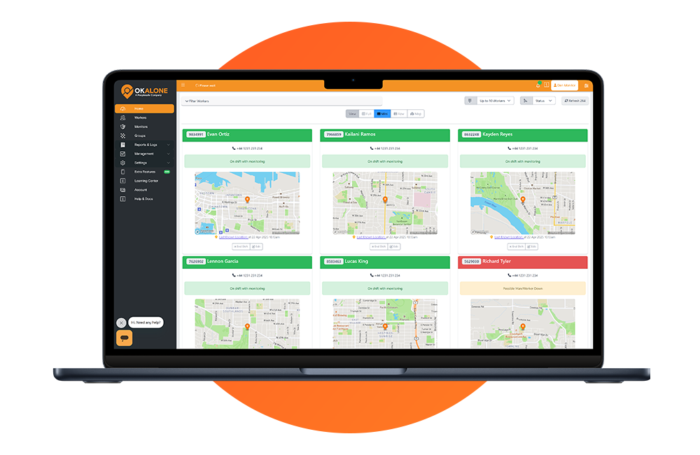 Cloud-Based Dashboard
